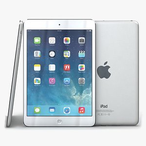 apple ipad mini 2 3d model