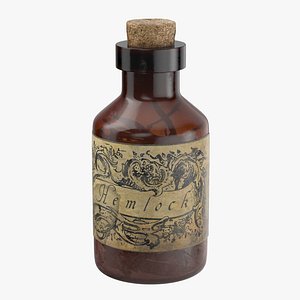 Potion Ingredient Jar - Hemlock