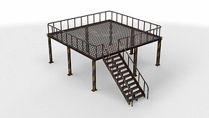 elevated section 01 3D model