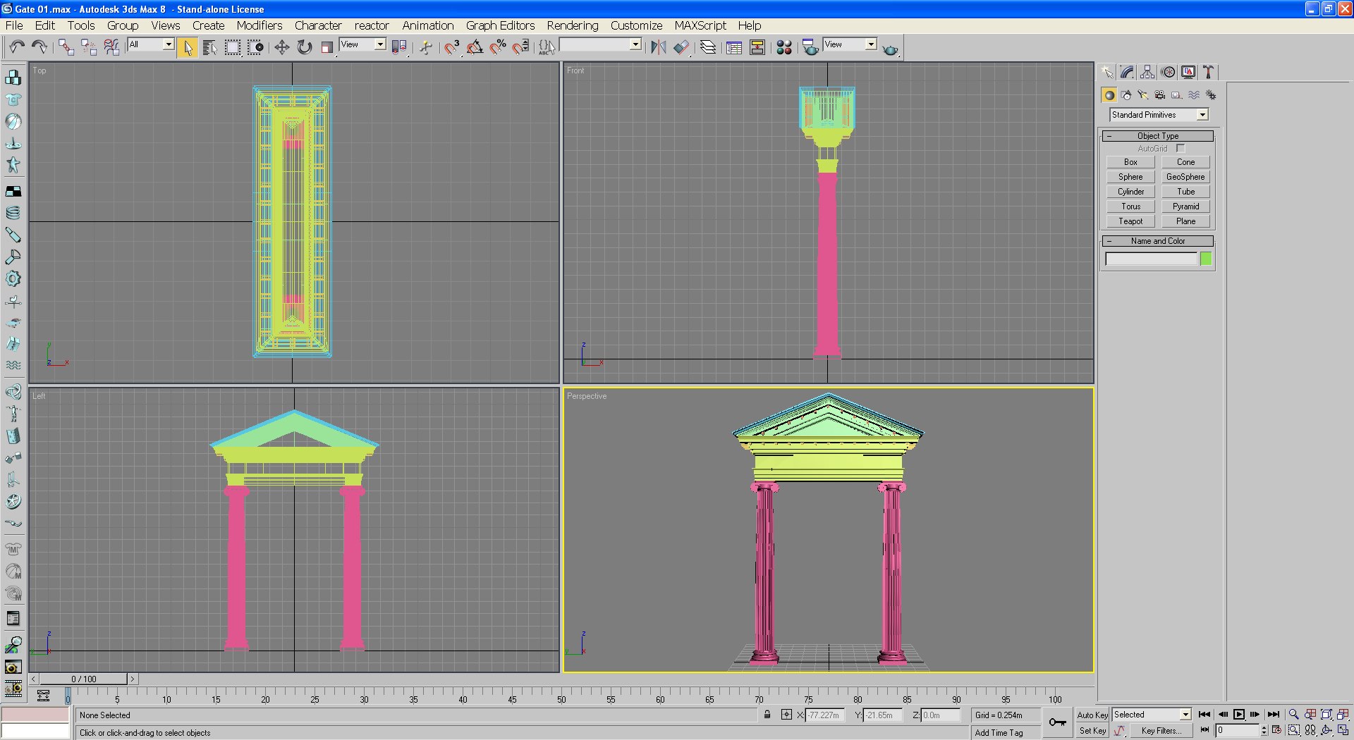 Gate 01 3D Model - TurboSquid 1323244