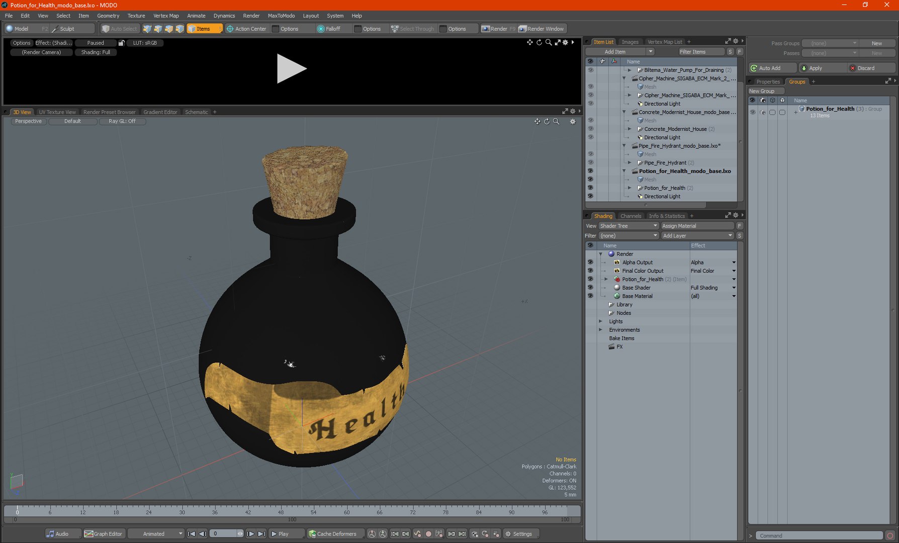 Potion for Health 3D https://p.turbosquid.com/ts-thumb/go/Mxu704/Ie/potionforhealthmb3dmodel019/jpg/1674154628/1920x1080/fit_q87/cbe11510407bb8ffe59ae12bf7f6bee04aefa311/potionforhealthmb3dmodel019.jpg