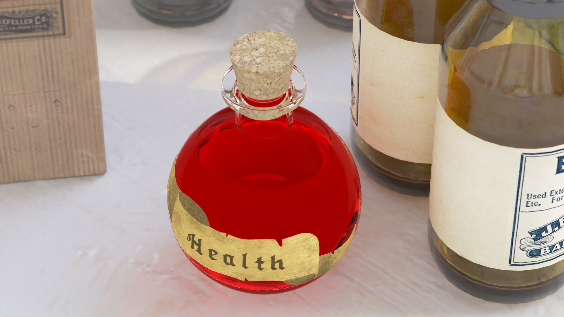 Potion for Health 3D https://p.turbosquid.com/ts-thumb/go/Mxu704/yQ/potionforhealthmb3dmodel003/jpg/1674154569/1920x1080/fit_q87/9cf1da2cda8e461393e7e56707cfc9db52613e7f/potionforhealthmb3dmodel003.jpg