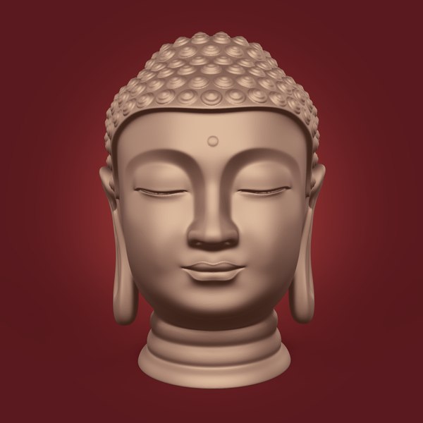 3D Buddha Bust - Ready for 3D Printing - TurboSquid 1782482