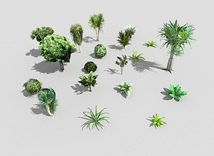 3d model plants