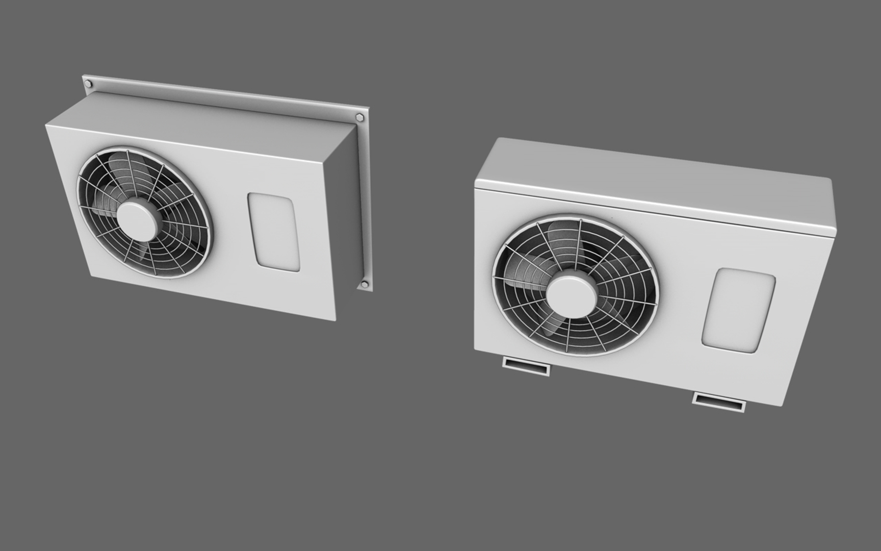 3d air conditioner model