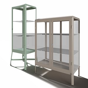 3D FABRIKOR Display cabinets model