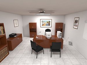 classic office 3D