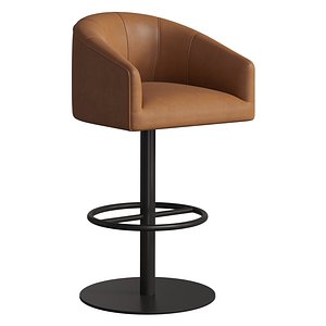 Rainbow Bar Stool 3D model