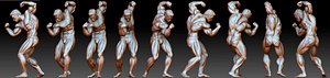 3D model bodybuilder