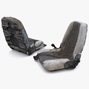 3D old seat car