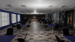 Cafe Interior model