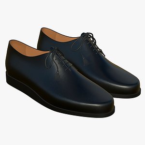 Leather Lace Up Shoes V6