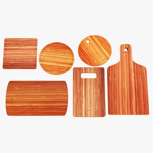 bamboo boards 3D model