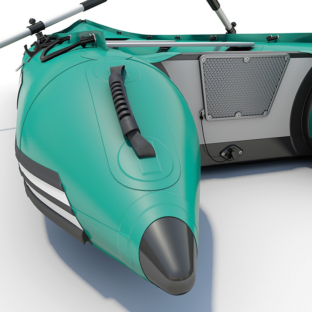 3d Inflatable Boat Model