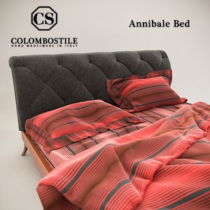 3d model colombostile annibale bed