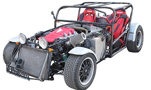 Self-made car