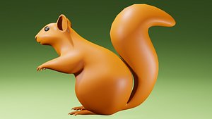 squirrel animal 3D model
