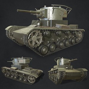 tank vehicles 3D model