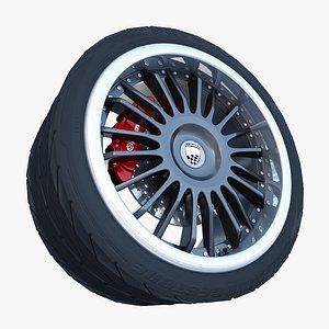 lumma racing wheel 3d max