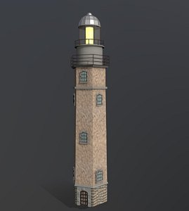 Lighthouse on the island