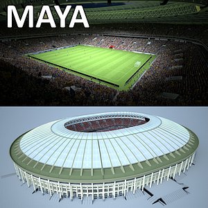 Soccer Stadium LM (MAYA)
