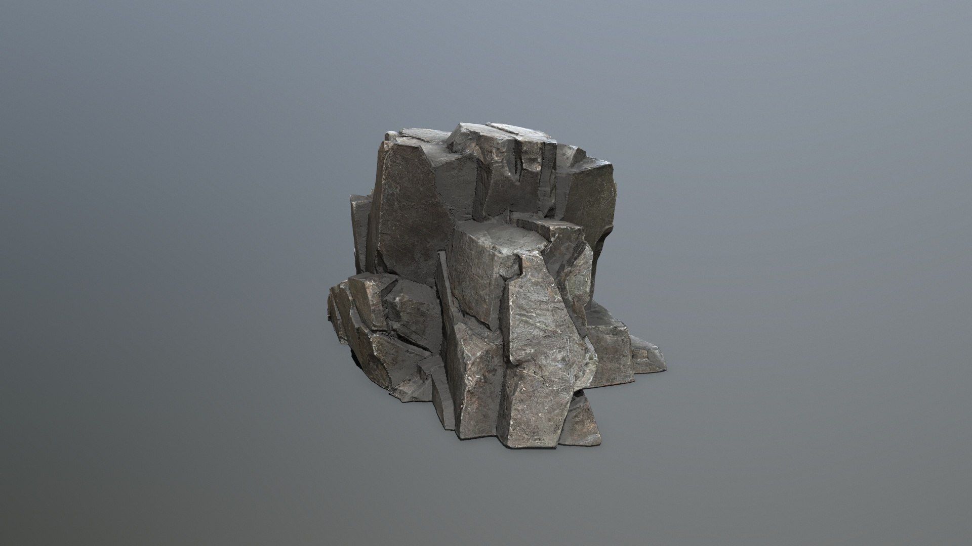 3D Cliff Rocks - TurboSquid 2301698