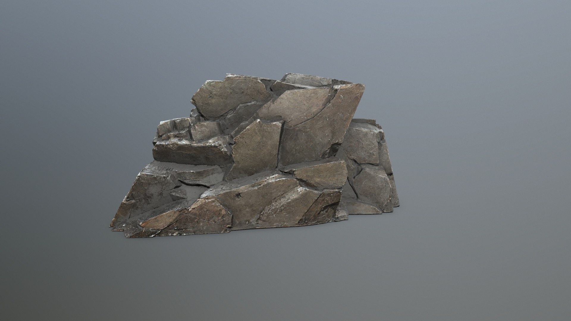 3D Cliff Rocks - TurboSquid 2301698