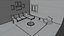 Simple Living Room Model Design