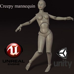 animations games horror 3D model