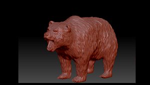 bear printing model