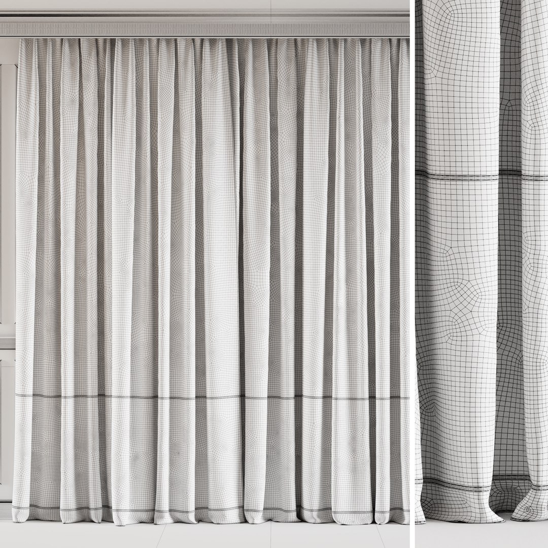CURTAINS 554C model - TurboSquid 2182170
