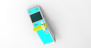 kiosk 3d max