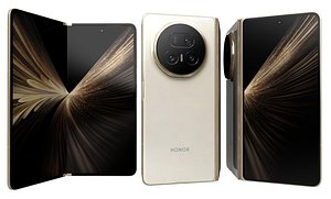 3D Honor Magic V5 Ivory White