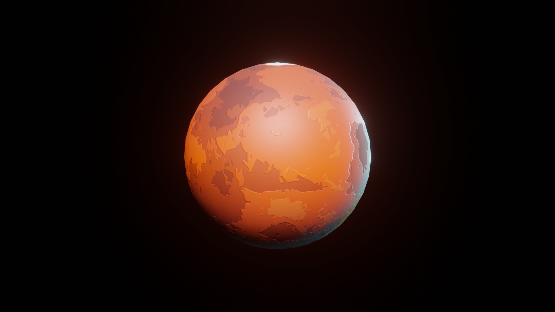 Stylized Planet Mars 2k 4k 8k Textures 3D - TurboSquid 2130173
