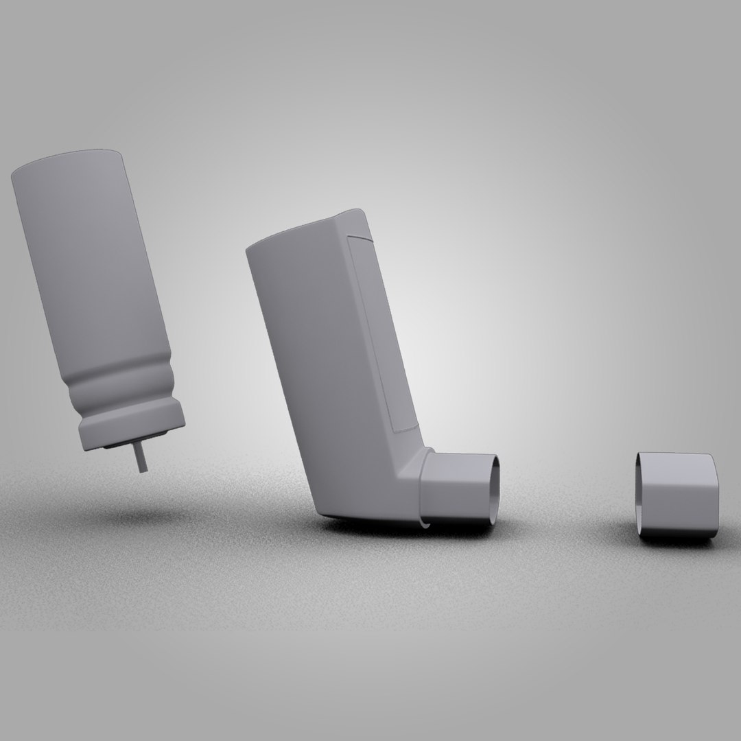 3d asthma inhaler air