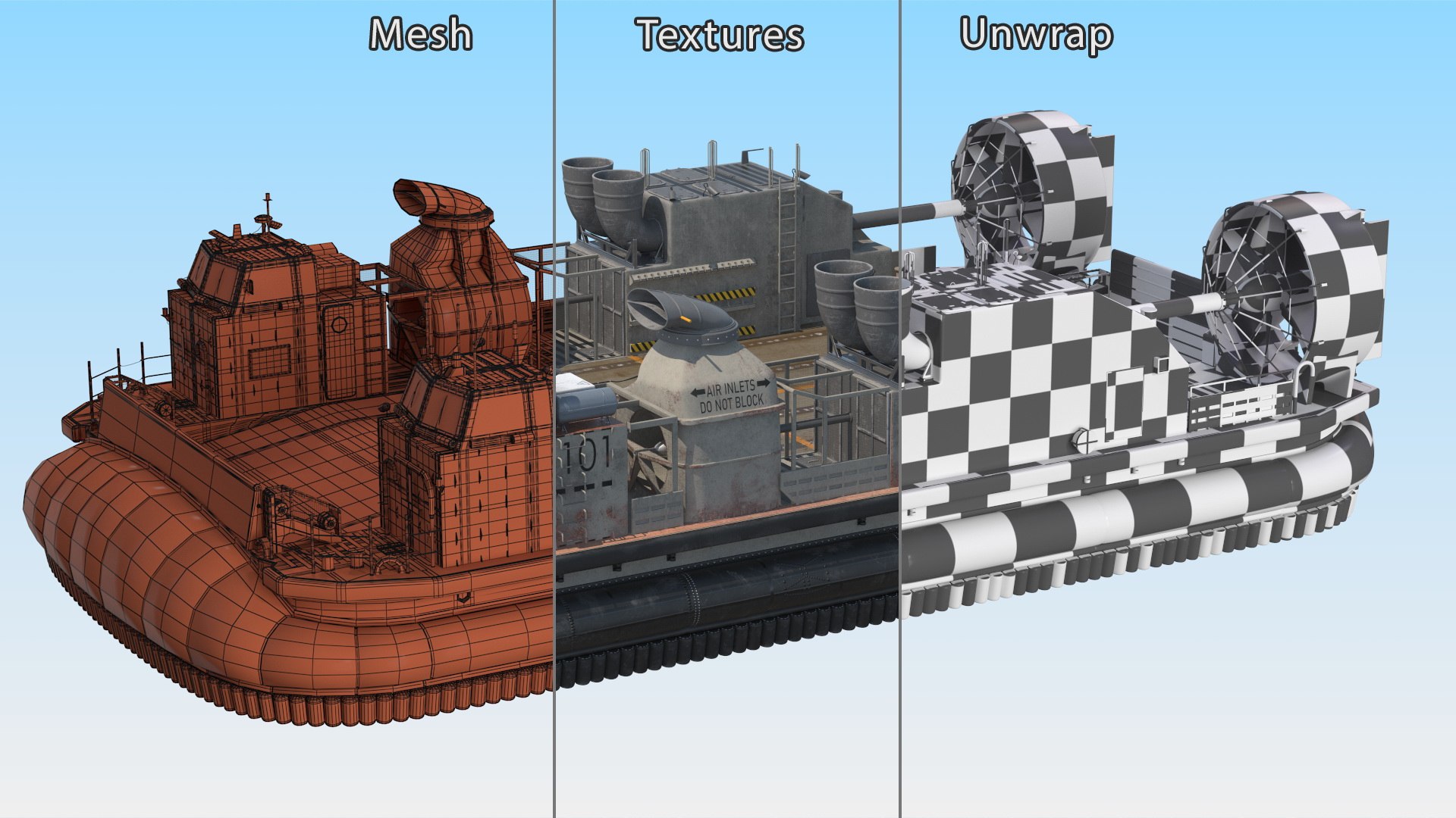 LCAC Old 3D - TurboSquid 2362377
