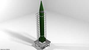 Rocket Missile - Scud