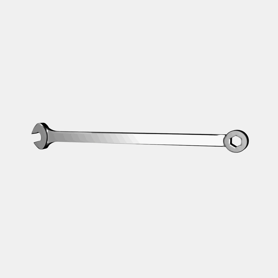 Box wrench 3D model TurboSquid 1165118