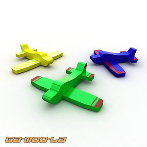 3d model airplanes