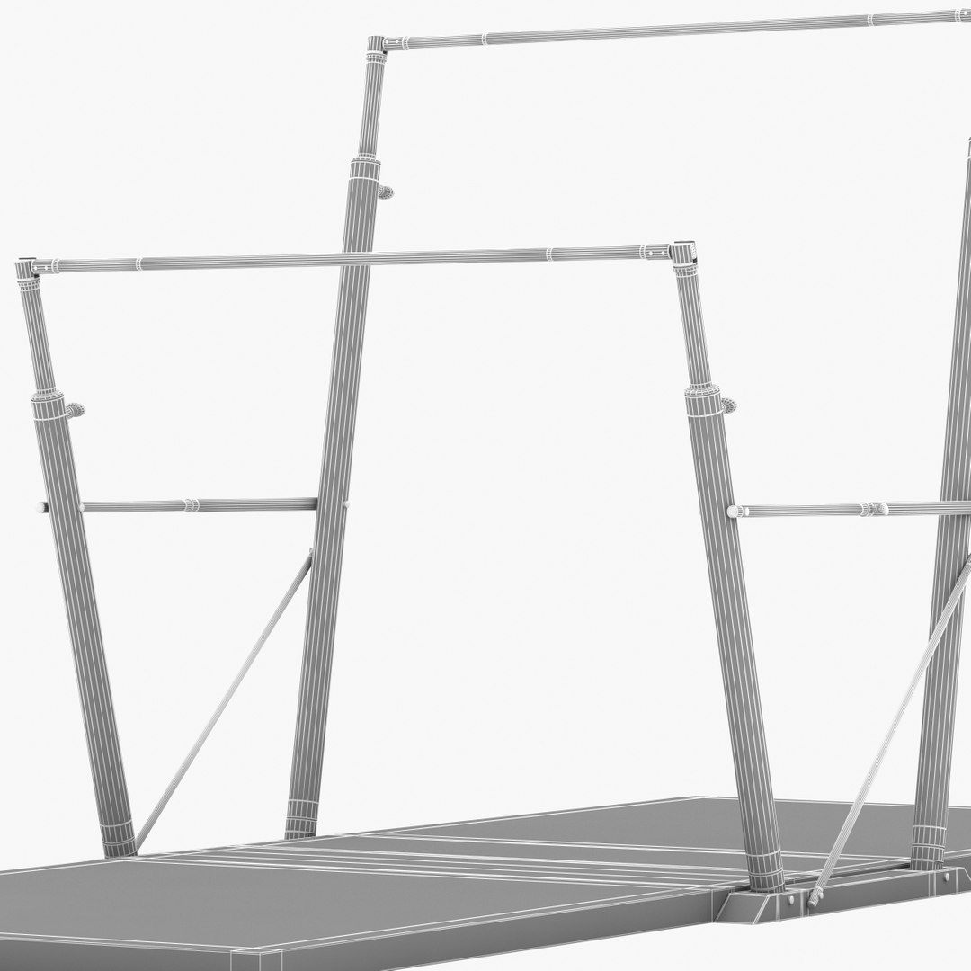 gymnastics uneven bars x