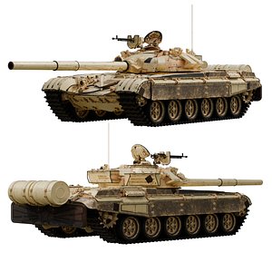 3D T-72A TANK