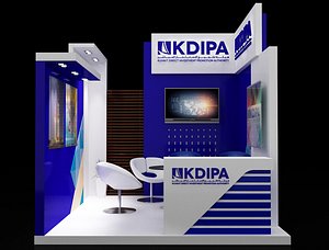 stand exhibition booth model