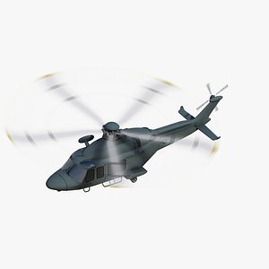3D mh-139 grey wolf