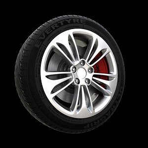3d wheels model