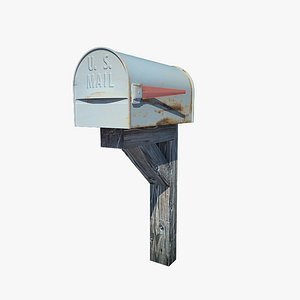 mail mail 3d obj