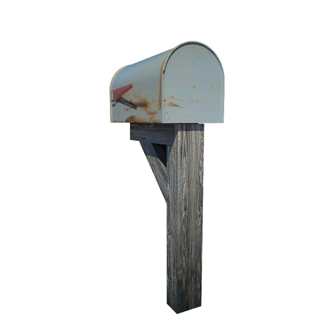 mail mail 3d obj