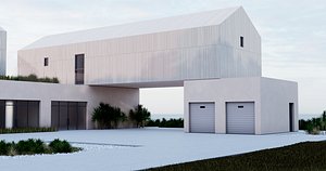 3D Golf Modern Mansion