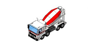Concrete Truck (Revit 2012 with material parameters)
