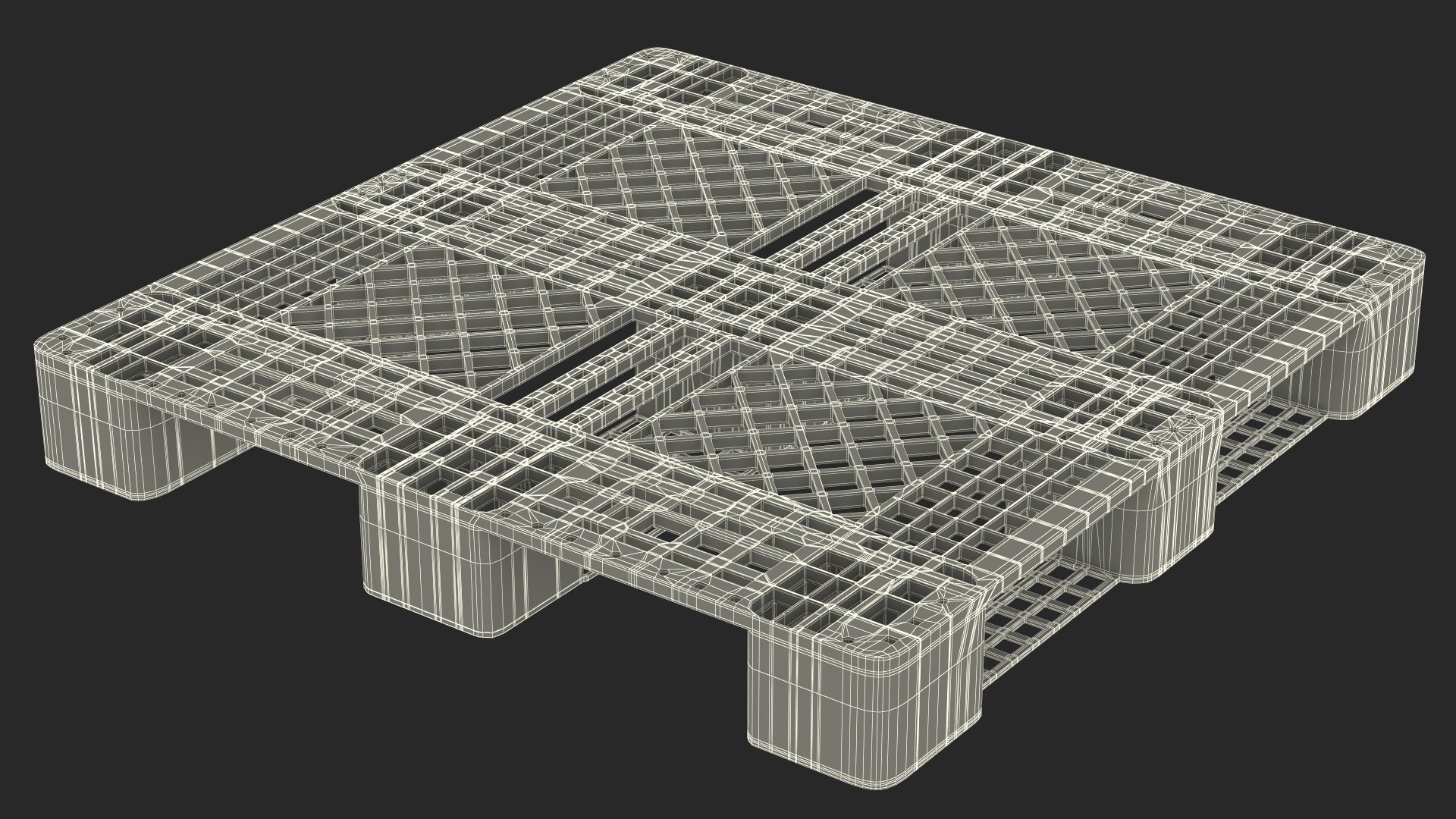 Industrial Pallet Jack Yellow with Wooden Crates model TurboSquid 2142614