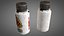 Metal Drug Medicine Vial Flask Pharmacy Bottle